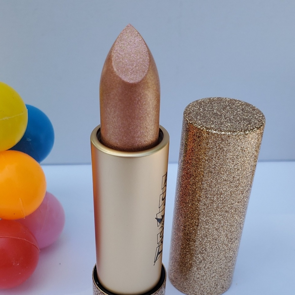 LAST!! NIB Too Faced metallic sparkle lipstick.